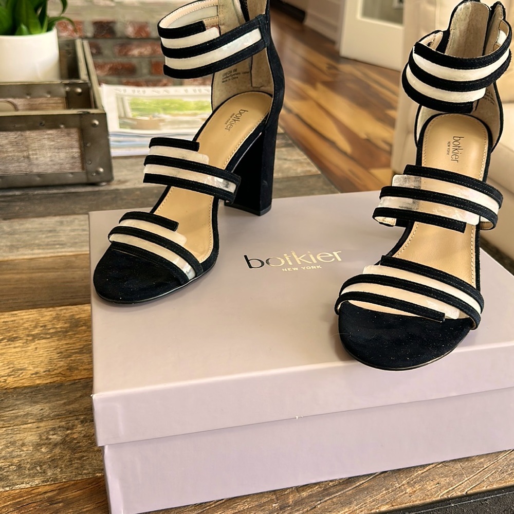 Botkier - Black Grecia Strappy Sandals Size 8